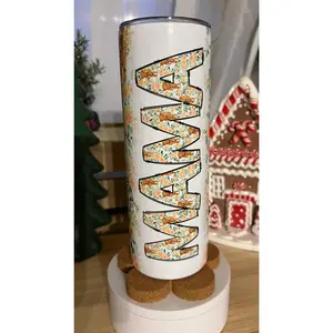 Highland Cow Mama Stainless Steel Tumbler