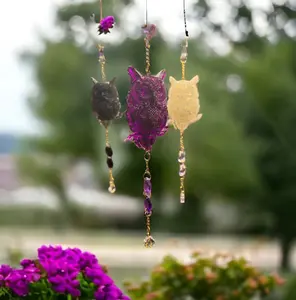 Owl Mini Sun Catchers - Decorative Hanging Ornaments for Home Decoration