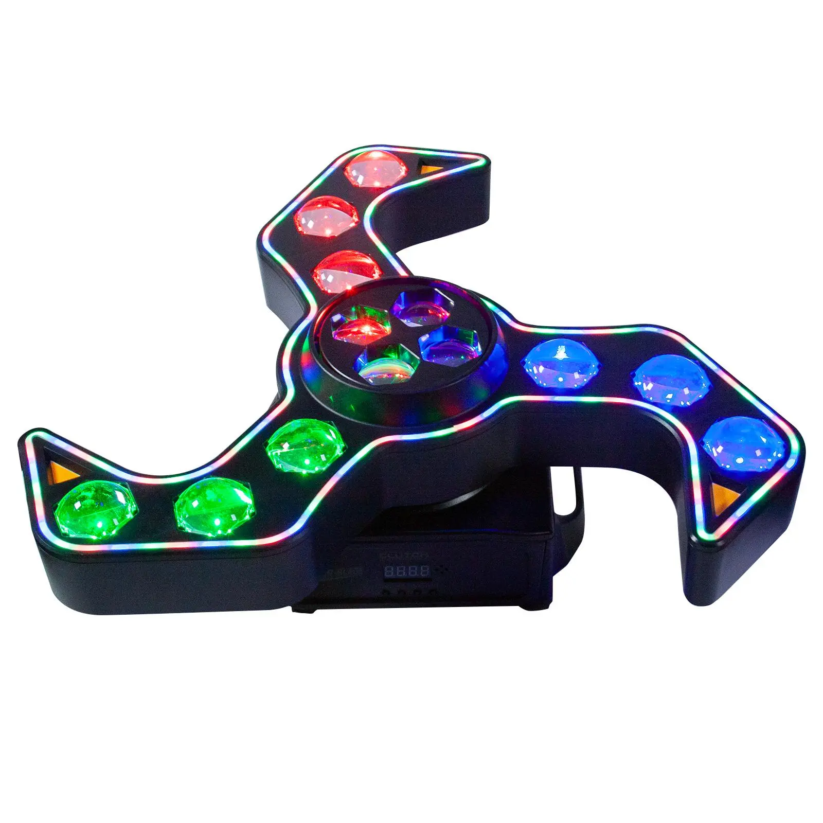 Clutch SPIN-BLADE 150W RGBW LED Motion Strobe Effect Light Fixture