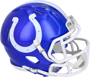 Jonathan Taylor Indianapolis Colts Autographed Riddell Flash Alternate Speed Mini Helmet - Fanatics Authentic Certified