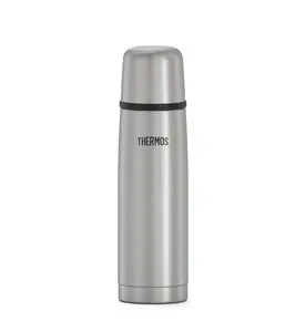 Thermos Vacuum Insulated 16 Ounce Compact Stainless Steel Beverage Bottle