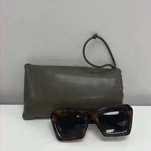Pre-owned W26031768 Loewe Sunglasses Tortoise Acetate