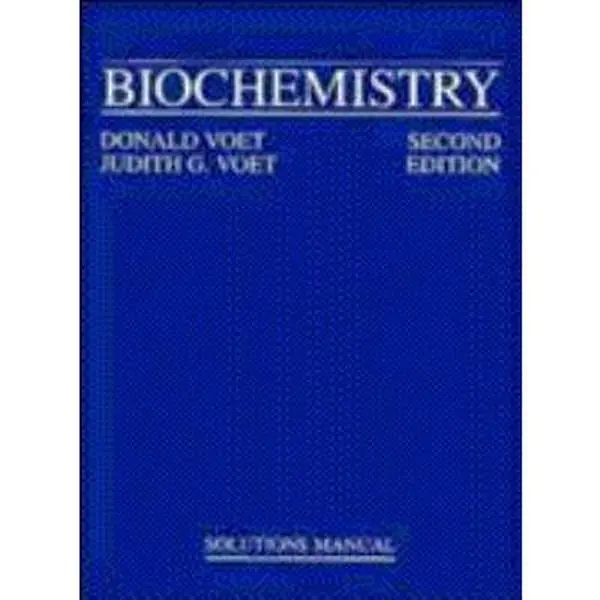 USED-Biochemistry, Solutions Manual by Donald Voet (Paperback)