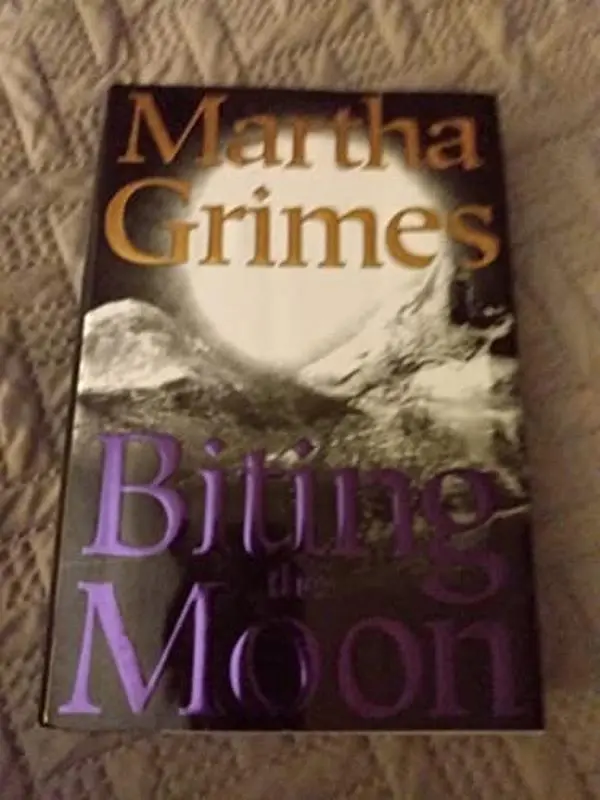 USED-Biting the Moon by Martha Grimes (Hardcover)