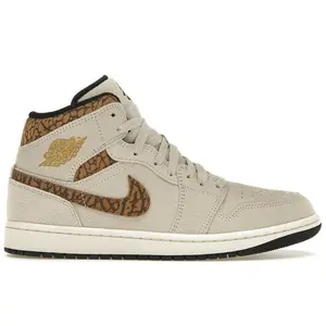 Jordan Men's 1 Mid SE Brown Elephant Basketball Shoes, from StockX