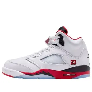 (GS) Air Jordan 5 Retro 'Fire Red Black Tongue 2025' HQ7980-101