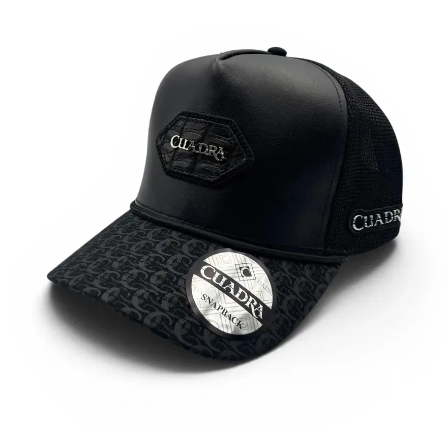 Cuadra M Cap CP004 Cai patch Black Cap Casual Hat