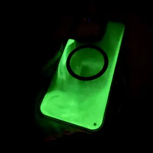 Shell Magnetic Phone Case, Anti-Drop Night Light Multi-Color, Compatible with iPhone 13 14 15 16 17 Pro Plus Pro Max, Gift for Women