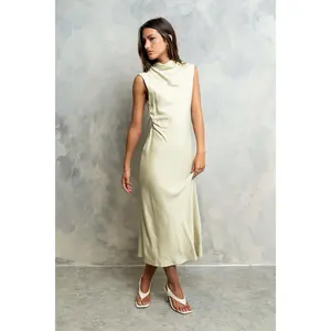 Shay Midi Dress in Green