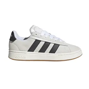 adidas Mens Grand Court Alpha Lace Up Sneakers Shoes Casual - Off White