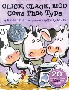 USED-Click, Clack, Moo: Cows That Type by Cronin, Doreen (Hardcover)