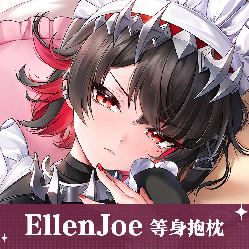 Anime Zenless Zone Zero EllenJoe Double-Sided Print Hing Body Pillowcase Otaku Cosplay Pillow Cover