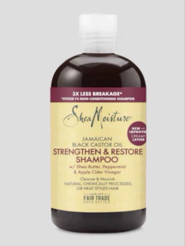 SheaMoisture Complete Hair Care Bundle Pack 4 Piece Set for All Hair Types Includes Jamaican Black Castor Oil Shampoo, Coconut & Hibiscus Curl & Shine Shampoo, Conditioner, and Strong Hold Edge Gel