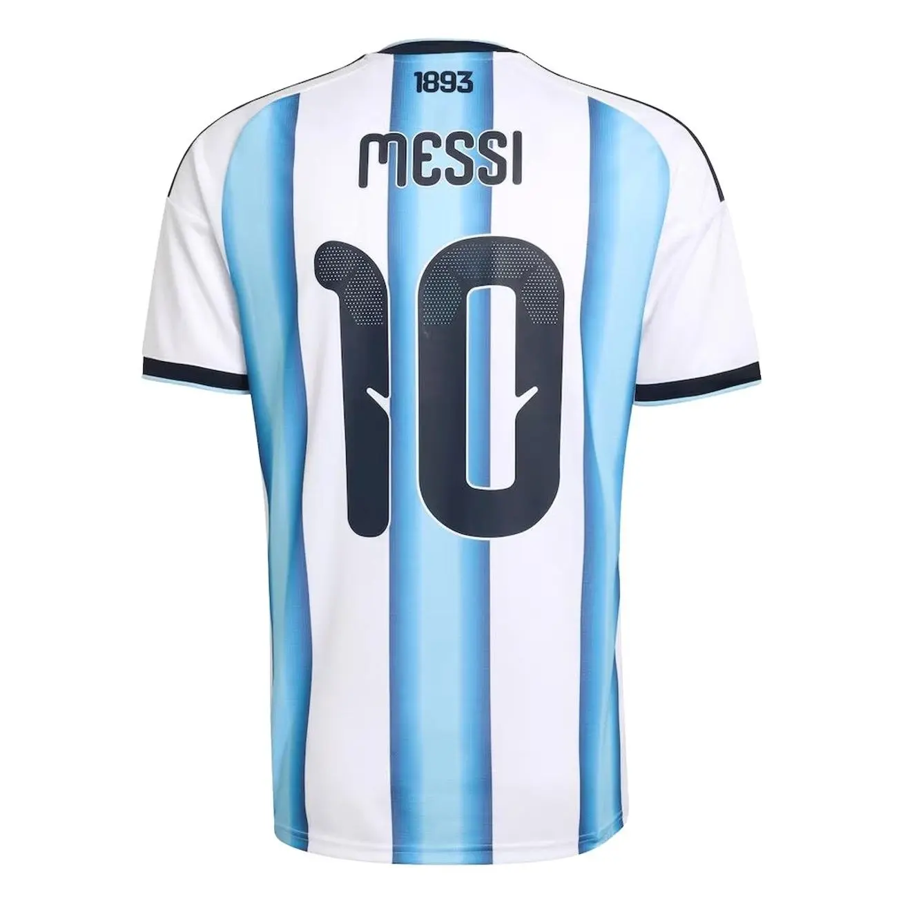 Unisex Soccer GOAT Messi Home Shirt 2026/27 Replica Jersey - White