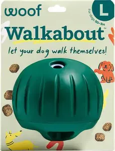 Woof Walkabout Dog Puzzle Toy & Slow-Feeder Kibble Dispenser