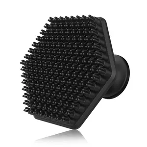 Silicone Face Scrubber,Gentle Exfoliator Pad & Massager,Facial Cleansing Brush Silicone Face Wash Brush Removes Dead & Dry Skin