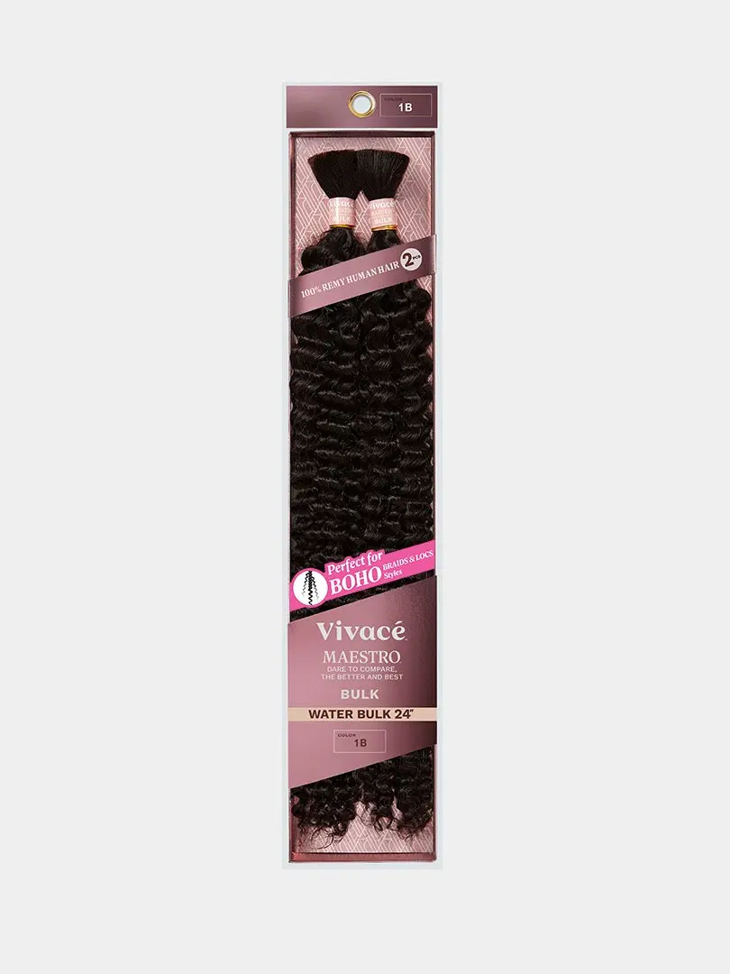 Vivace Maestro Bulk Water Wave Human Hair