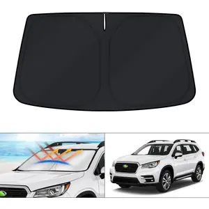 Windshield Sun Shade for 2019-2025 Subaru Ascent - Window Sunshade, Sun Visor Protector, Foldable, Blocks UV Rays, Keeps Car Cooler