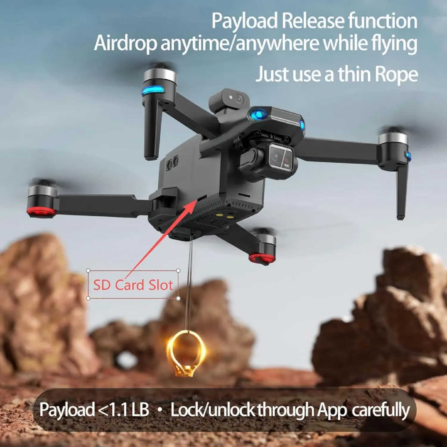 DJI Mini 4K, Drone Caméra 4K UHD, Moins de 249 g, Stabilisation de la Nacelle à 3 Axes DJI Mini 4K, Drone Caméra 4K UHD, Moins de 249 g, Stabilisation de la Nacelle à 3 Axes