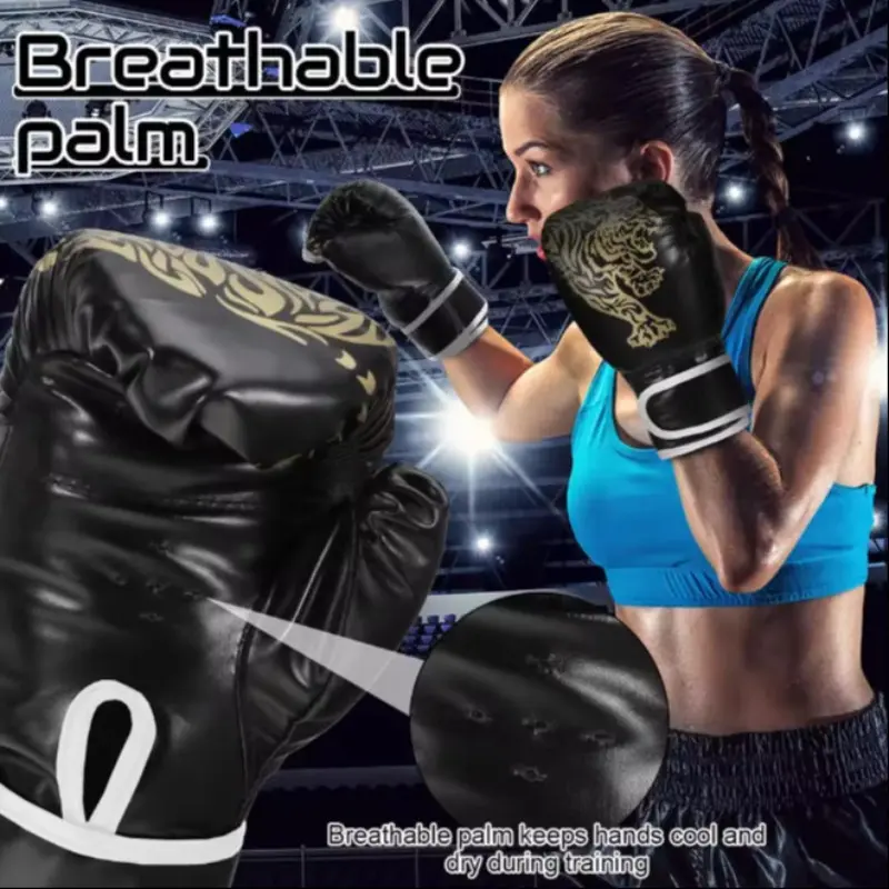 Adult & Kids Boxing Gloves, Ideal for Sandbag Training, Durable Protection Gear, Martial Arts & Mma Enthusiasts' Perfect Choice, Boxing Equipment, Breathable Palm