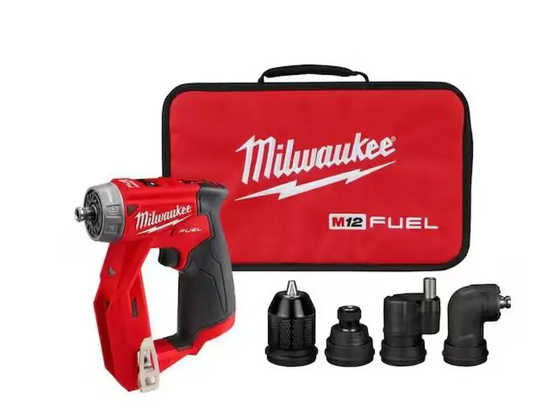 2505-20 M12 4 in 1 Installation 3/8 Drill Driver with 4 Tool Head MSRP $179