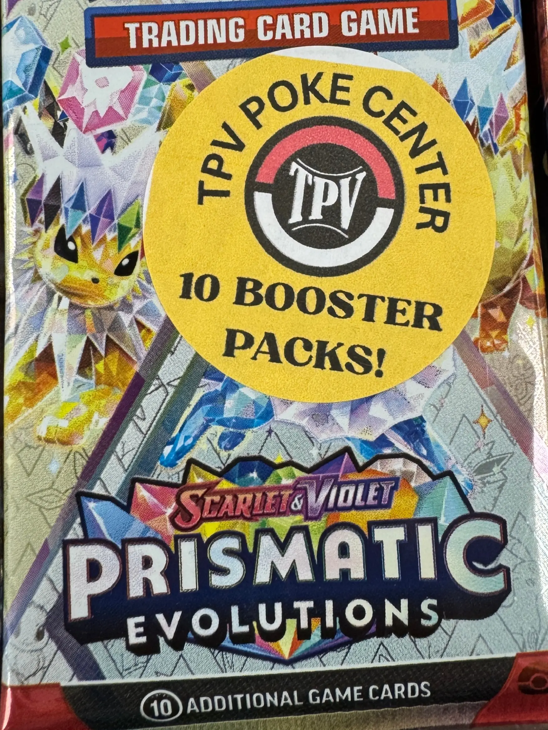 Prismatic Evolutions 10 Pack Bundle