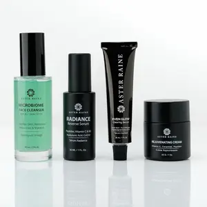 Aster Raine Brightening Bundle | 4 Face Products For Even Skin Tone - Skincare Kit