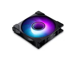 Phanteks M25-120 Gen2, 120mm ARGB High Performance Cooling Fan, Daisy-chain Unified Fan Frame, Infinity Mirror hub, single cable connection, Black