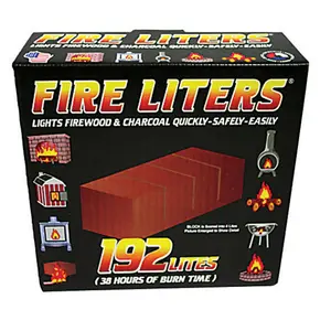Fire Liters 4308862 Fire Log Lighter - Pack of 192
