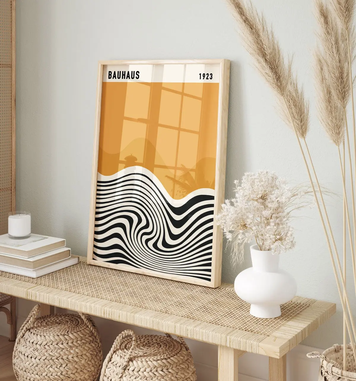 Bauhaus Exhibition Poster, Bauhaus Design, Bauhaus Wall Art, Exhibition Wall Art, Bauhaus Poster