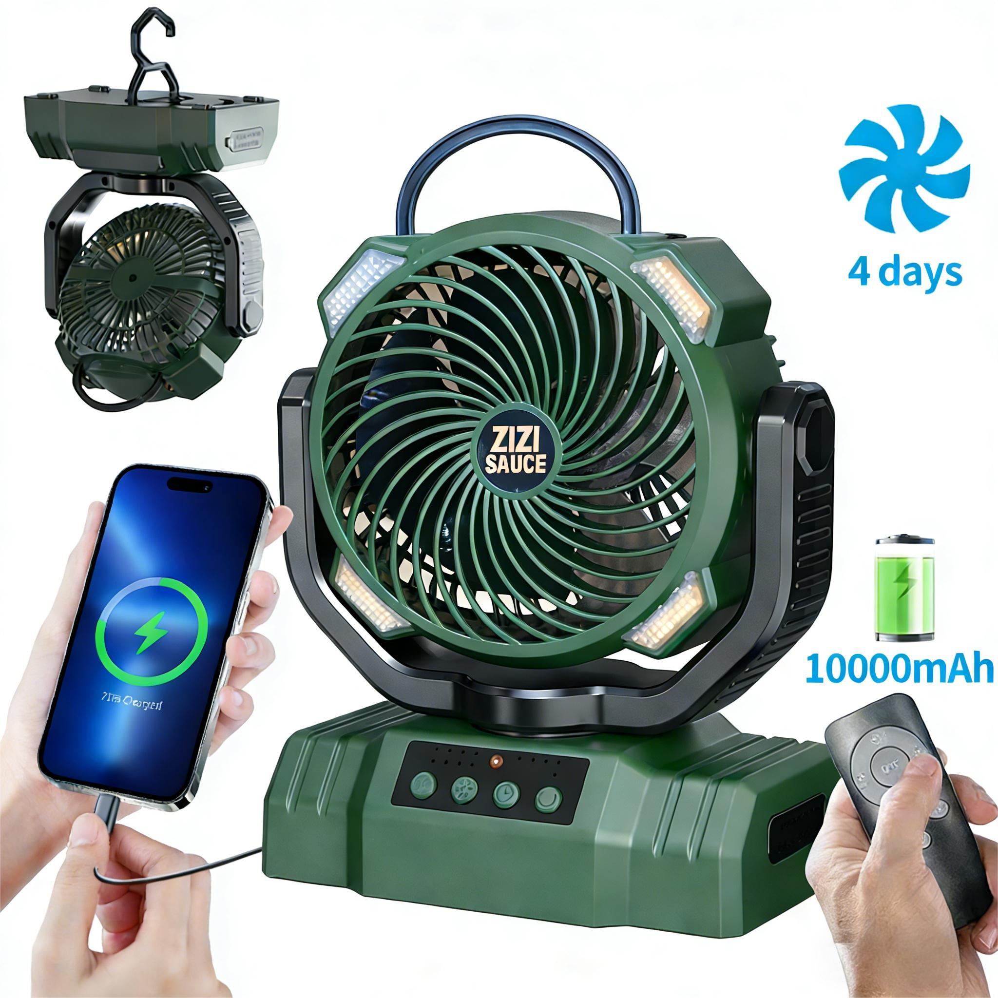 led camping fan Rechargeable Camping LED Work Light battery powered fan battery fan 8.7-Inch Camping Fan for Outdoort, 10000mAh(58Hrs) Battery Operated Fan for Camping, Auto Oscillation Timing Fans with Remote/Light ,Outdoor Rechargeable Fan with Hook led camping fan Rechargeable Camping LED Work Light battery powered fan battery fan 8.7-Inch Camping Fan for Outdoort, 10000mAh(58Hrs) Battery Operated Fan for Camping, Auto Oscillation Timing Fans with Remote/Light ,Outdoor Rechargeable Fan with Hook