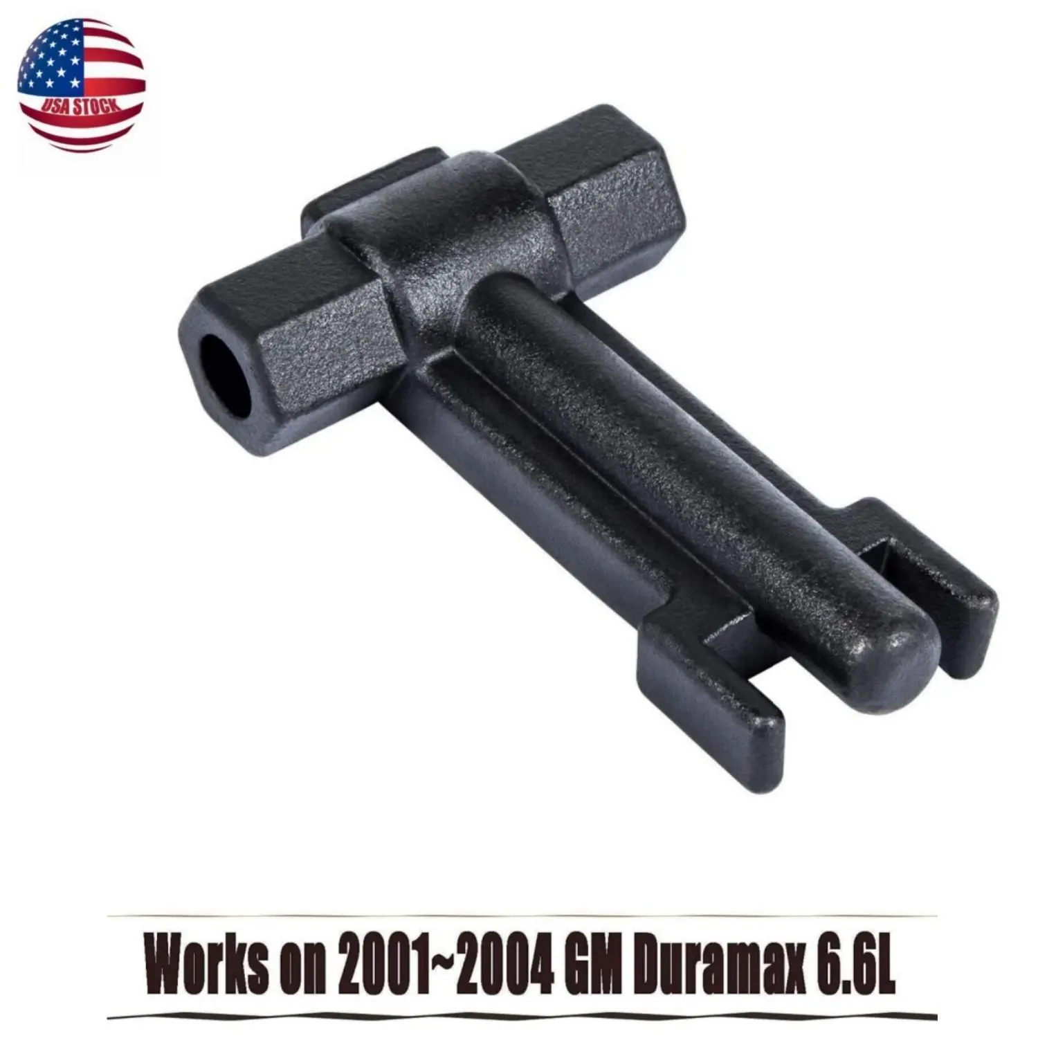 High-Precision Heavy-Duty Steel Injector Puller Tool - Kent Moore J-44639/6778, Easy Installation, Safe Removal for 2001-2004 GM Duramax 6.6L Engine Injectors (New)