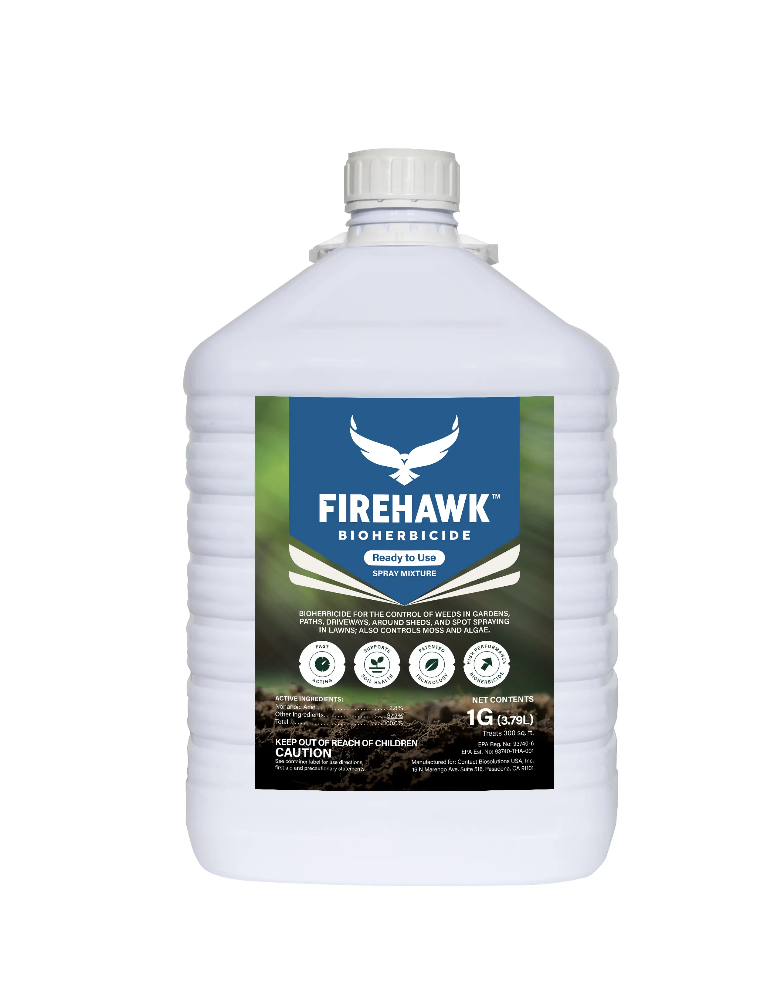FireHawk Bioherbicide Ready to Use-1G (Refill) FireHawk Bioherbicide Ready to Use-1G (Refill)