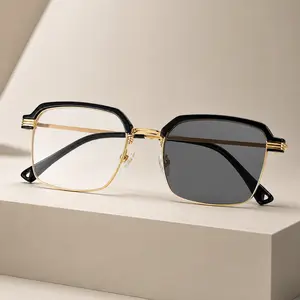 [Summer Vibes] Auto-Adjusting HD Non-Prescription Reading Glasses for Men and Women, Anti Blue Light UV Protection Readers, Comfortable Universal Fit Eyeglasses Suitable for Work Travel Everyday Wear