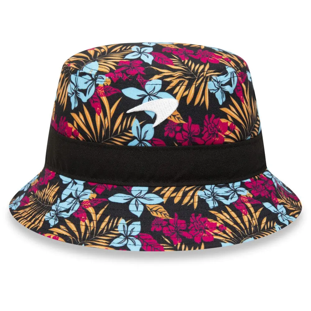 McLaren Racing F1 New Era 940 Special Edition Miami Floral Bucket Hat McLaren Racing F1 New Era 940 Special Edition Miami Floral Bucket Hat