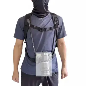 Outdoor Sports Camera Backpack with Quick Release Strap, Double Shoulder Design for Dslrs & Mirrorless Cameras, Easy On-The-Go Photography