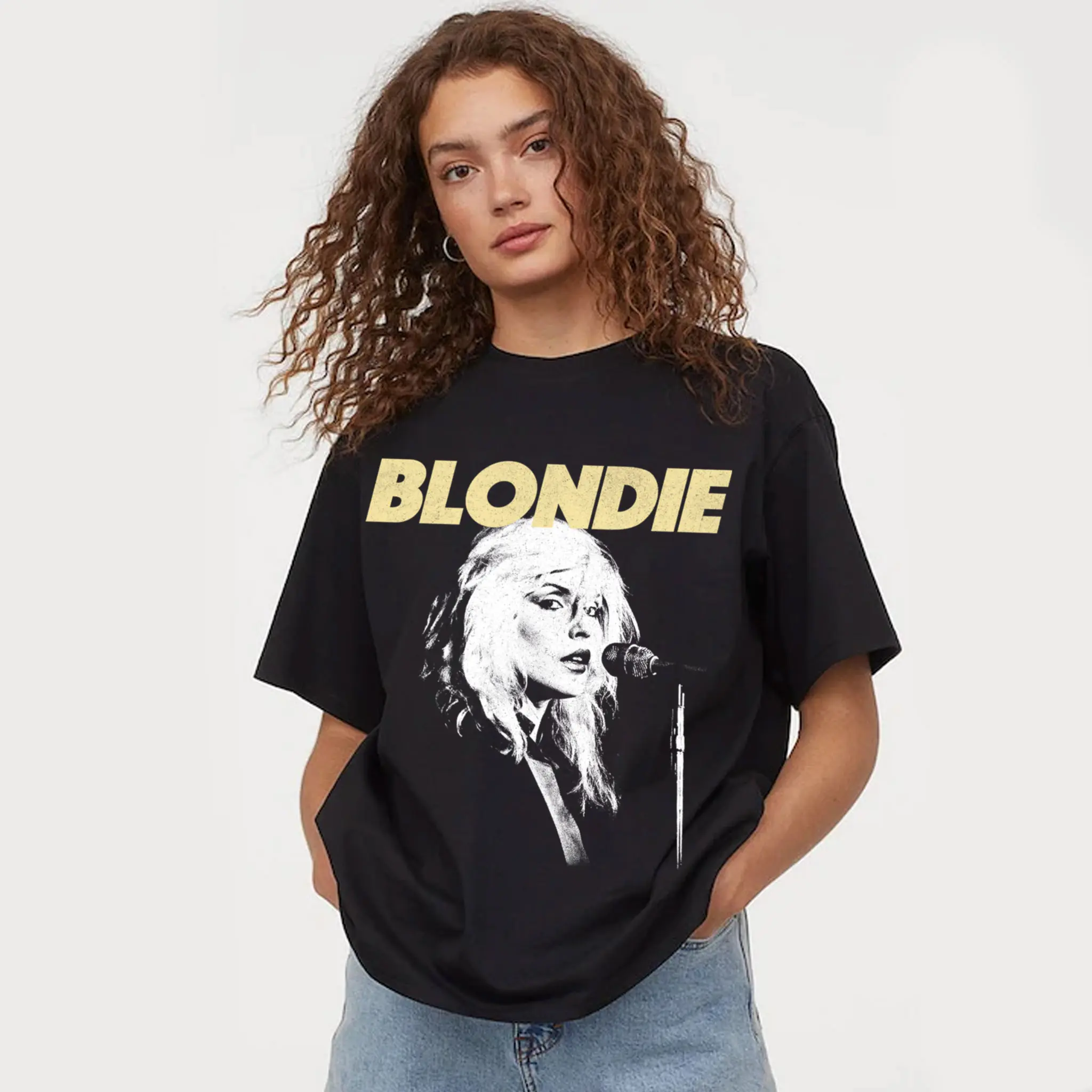 Blondie 1977 Direct From New York City tshirt, Blondie rock band 70s tshirt, Valentines Day gifts for her, Debbie Harry tshirt, Blondie 80s