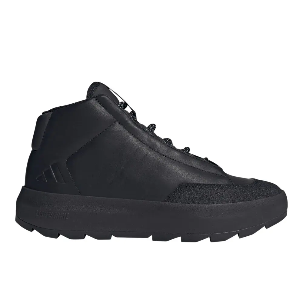 adidas Mens Acesmash Mid Winter Lace Up Sneakers Shoes Casual - Black