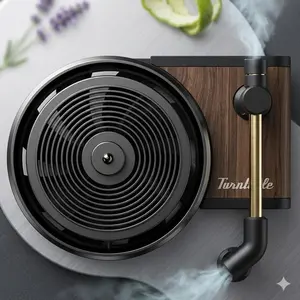 Vintage Metal Disc Car Aroma Diffuser, Gravity Induction Physical Scent System, Waterproof Auto Air Freshener, Multi-Vehicle Fit, Premium Car Interior Accessory, Long Lasting Fragrance for Car Decor & Travel Comfort, Car Odor Remover