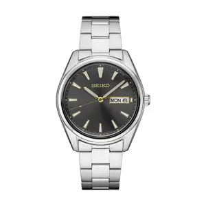 Seiko Men's Essentials Stainless Steel Two-T one Dial Watch