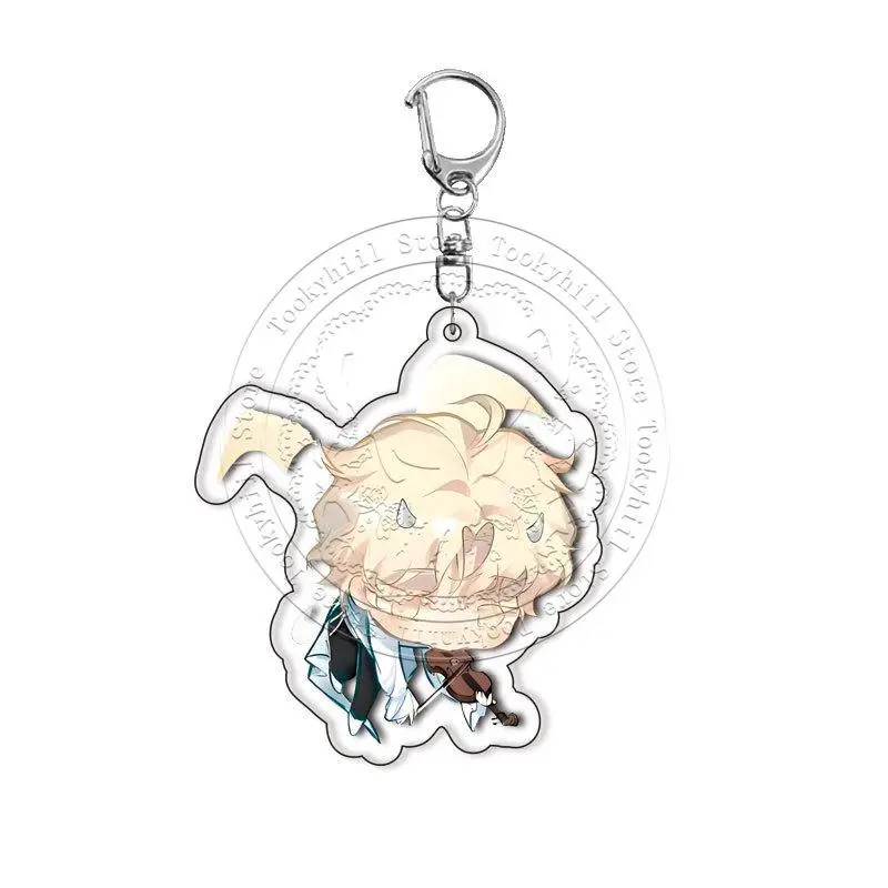 Alien Stage Small Keychain - Simple Pendant (Sua, Mizi, Luka, Lvan Designs), No Excessive Decor, Cartoon Couple Backpack Bag Accessory, Ideal Gift (Toys & Hobbies Specialty DIY Supplies)