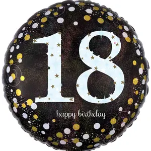 Sparkling 18th Birthday Foil Balloon