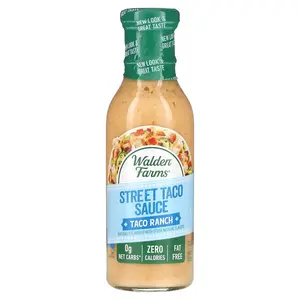 Walden Farms Street Taco Sauce, Taco Ranch, 12 fl oz (355 ml)