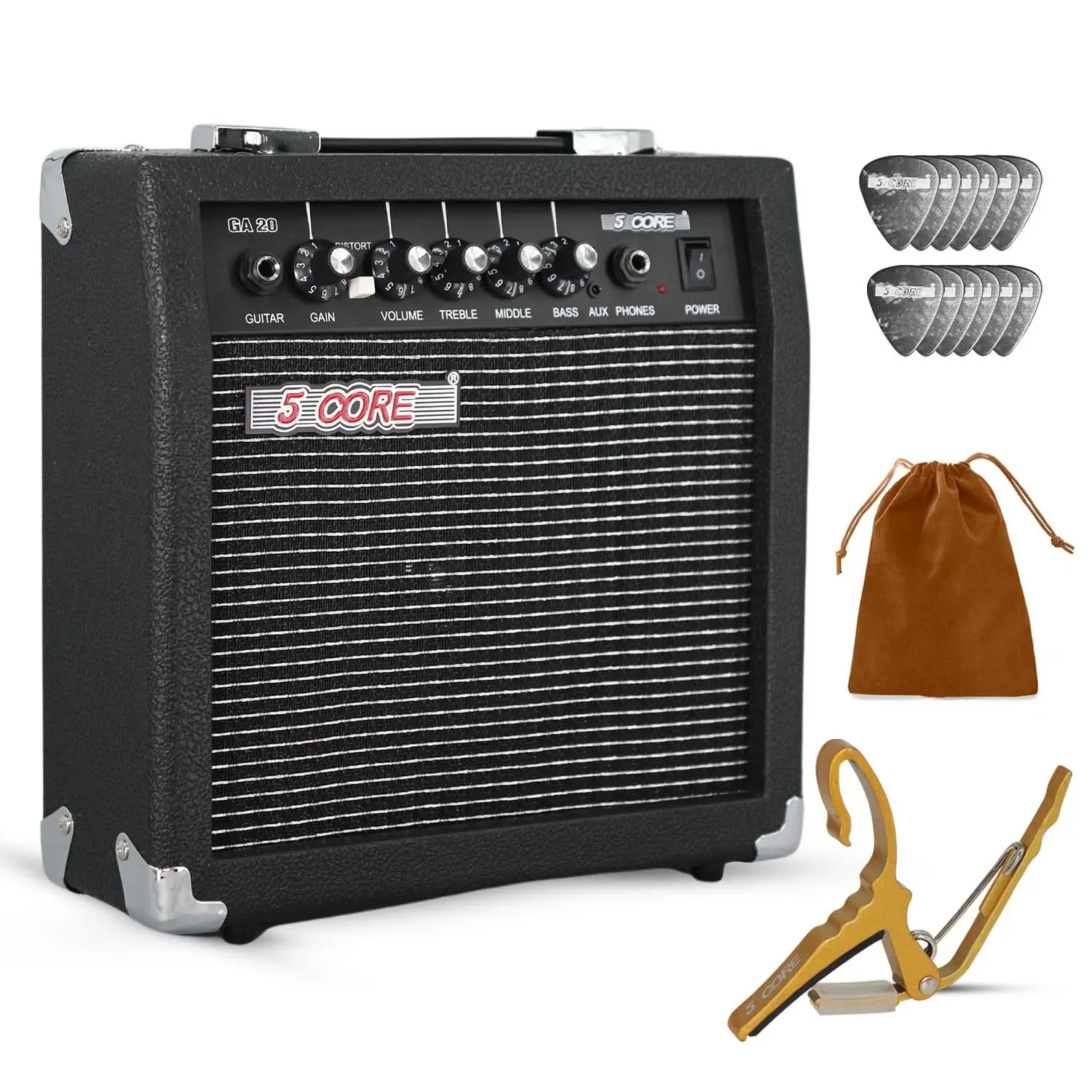 Electric Guitar Amp With Headphone Jack Core Guitar Amp 20W