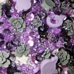 Black and Purple Fun DIY Mix 2 oz - Creative Blend with Purple Accents and Decorative Elements