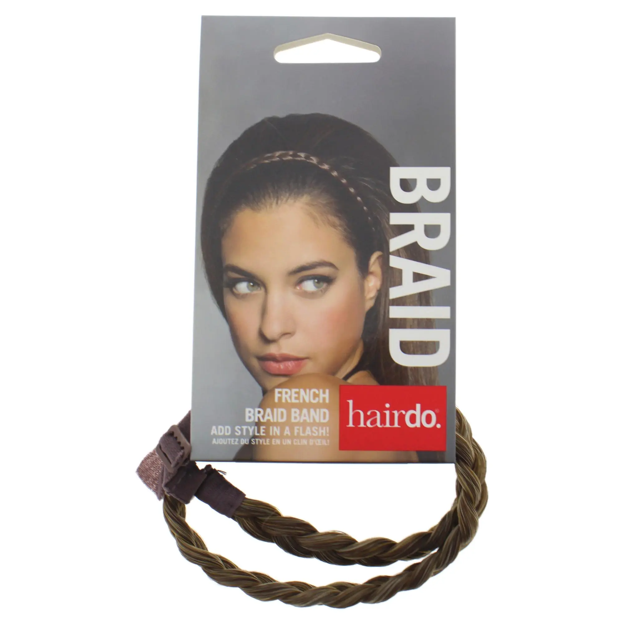 Women's Chic Braided French Hair Band - R1416T Buttered Toast by Hairdo, Band Shape, 1 Pc, for Daily Wear, All Seasons