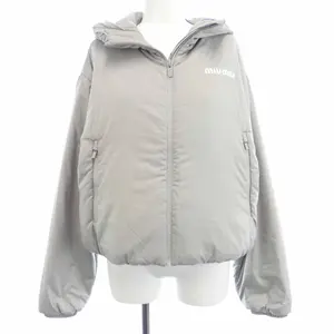 Pre-owned miu miu Others Small Leather Goods Technical Pongee Down Jacket