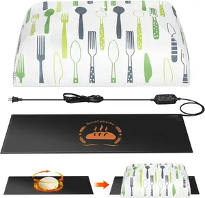 Sourdough Heating Mat Dough Proofing Box Fahrenheit, 59F - 140F Adjustable Dough Rising Heating Mat, Heated Bread Mat for Sourdough,Bread Warmer Mat with Sourdough Starter Warmer