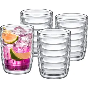 - Arctic - 16-Ounce Insulated Plastic Tumblers (Set of 4), Double-Wall  Cups, , Shatter-Proof, Dishwasher-Safe