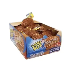 Chore Boy Copper Scrubber - Pack of 36 Pieces for Home Cleaning - Sponges Kitchen Set